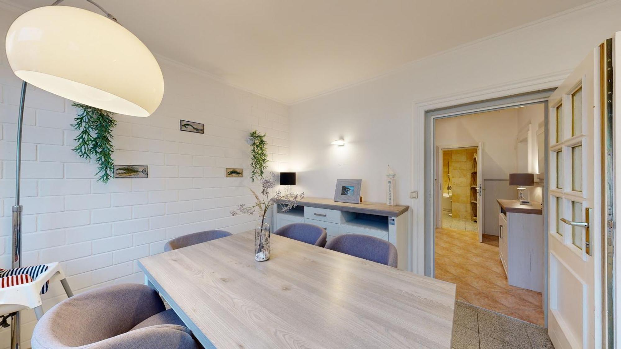 Strandnahe Fewo Mit Terrasse, Villa Vergissmeinnicht 01, Binz Kültér fotó