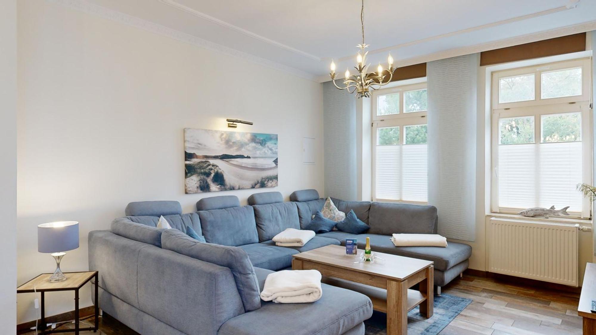 Strandnahe Fewo Mit Terrasse, Villa Vergissmeinnicht 01, Binz Kültér fotó