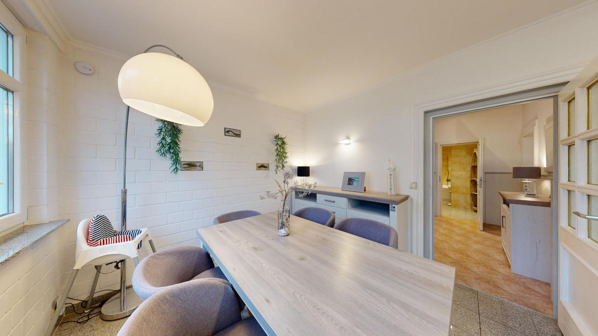 Strandnahe Fewo Mit Terrasse, Villa Vergissmeinnicht 01, Binz Kültér fotó